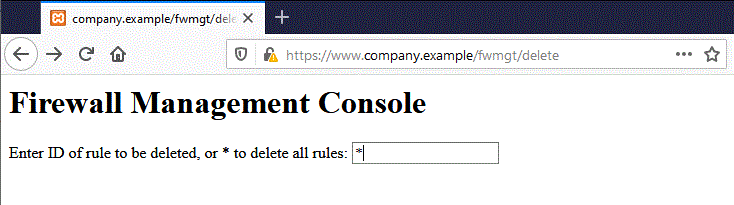 Session Riding Firewall Management